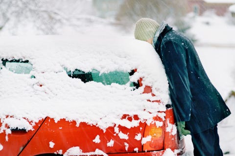 Pack Emergency Winter Clothes to Stay Warm <p>The long list of helpful products and supplies you could bring along with you when travelling in remote, snowy climes would include items like an emergency kit, tow strap, and even an air compressor. But the most crucial item, the one that topped the list of all three of our advisors, included some form of extra warm clothing. And that's because your survival could depend upon simply staying warm if stranded in freezing weather. Debogorski suggests carrying long underwear along. It's a solution that maximizes protection against the cold and minimizes the space required to bring it. He says, "A lot of people see us on the show and they say, 'Hey you're jumping out of your truck and you don't seem to be dressed very well.' Well, I've got some pretty good underwear on and some really good socks on, too." Debogorski also packs (and wears) two winter balaclavas. "The good ones bunch up around your neck and will go right down your coat. And they have a drawstring that shrinks the size of the opening around your face." Heuschele always carries a winter coat in the back seat of his car during the winter, as well as gloves, boots and a blanket in the trunk.</p>