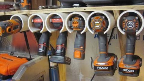 Drill holder diy online plans