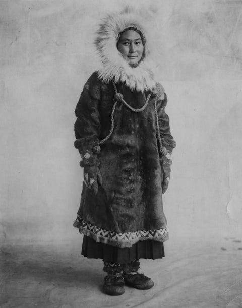 10 Extreme Survival Stories | Tales of Wilderness Survival black and white portrait of ada blackjack