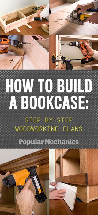 How To Build A Bookcase Step By Step Woodworking Plans