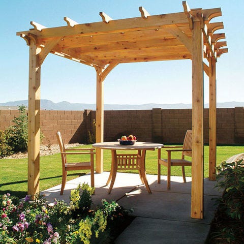 How To Build A Pergola Step By Step - DIY Building A Pergola - How To Build A Pergola Step By Step - DIY Building A Pergola