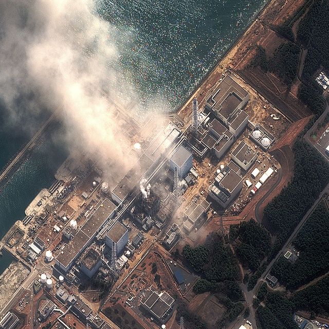 Fukushima from overhead