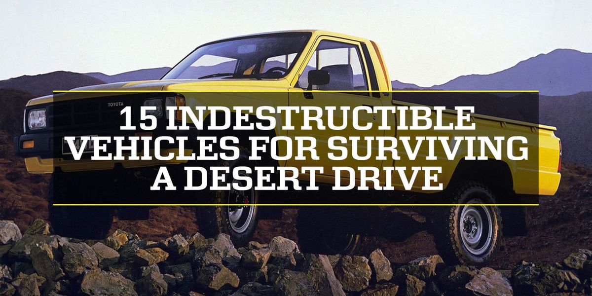 15 Indestructible Vehicles For Surviving a Desert