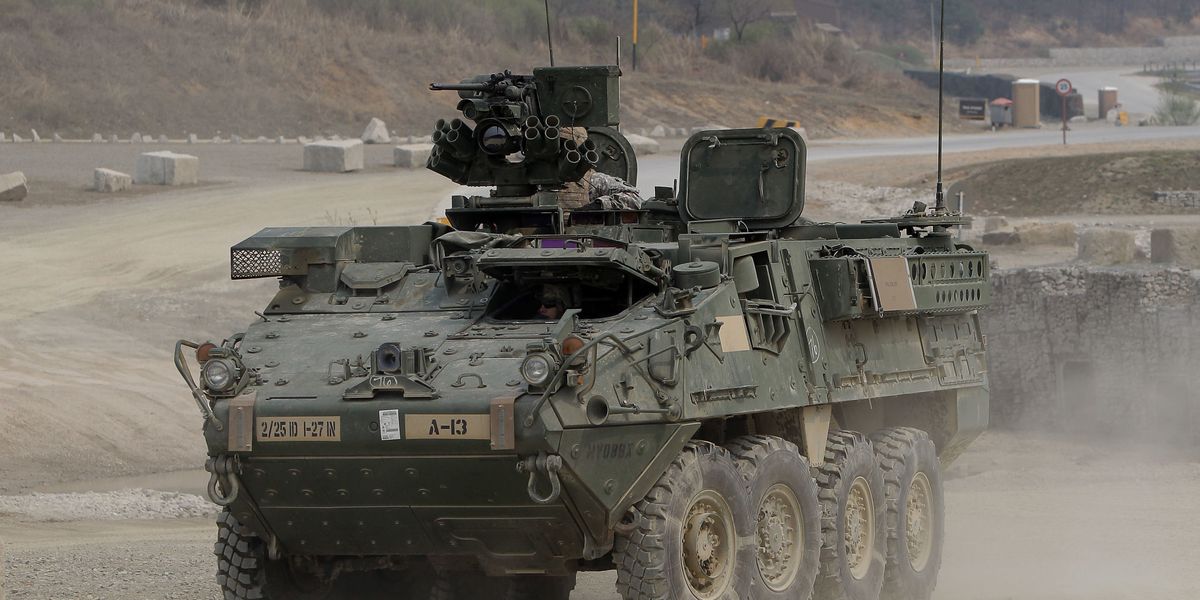 The Army's Fast Stryker Vehicles Get a Big Weapons Upgrade
