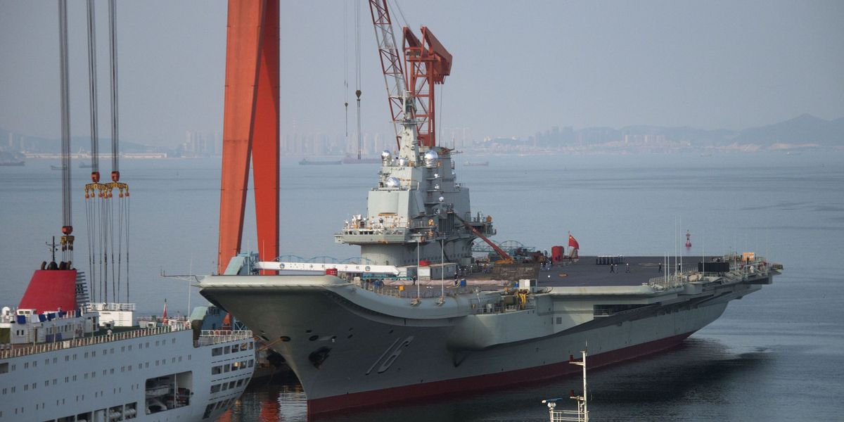 China Wants Aircraft Carrier Battle Groups To Defend Its Maritime Turf