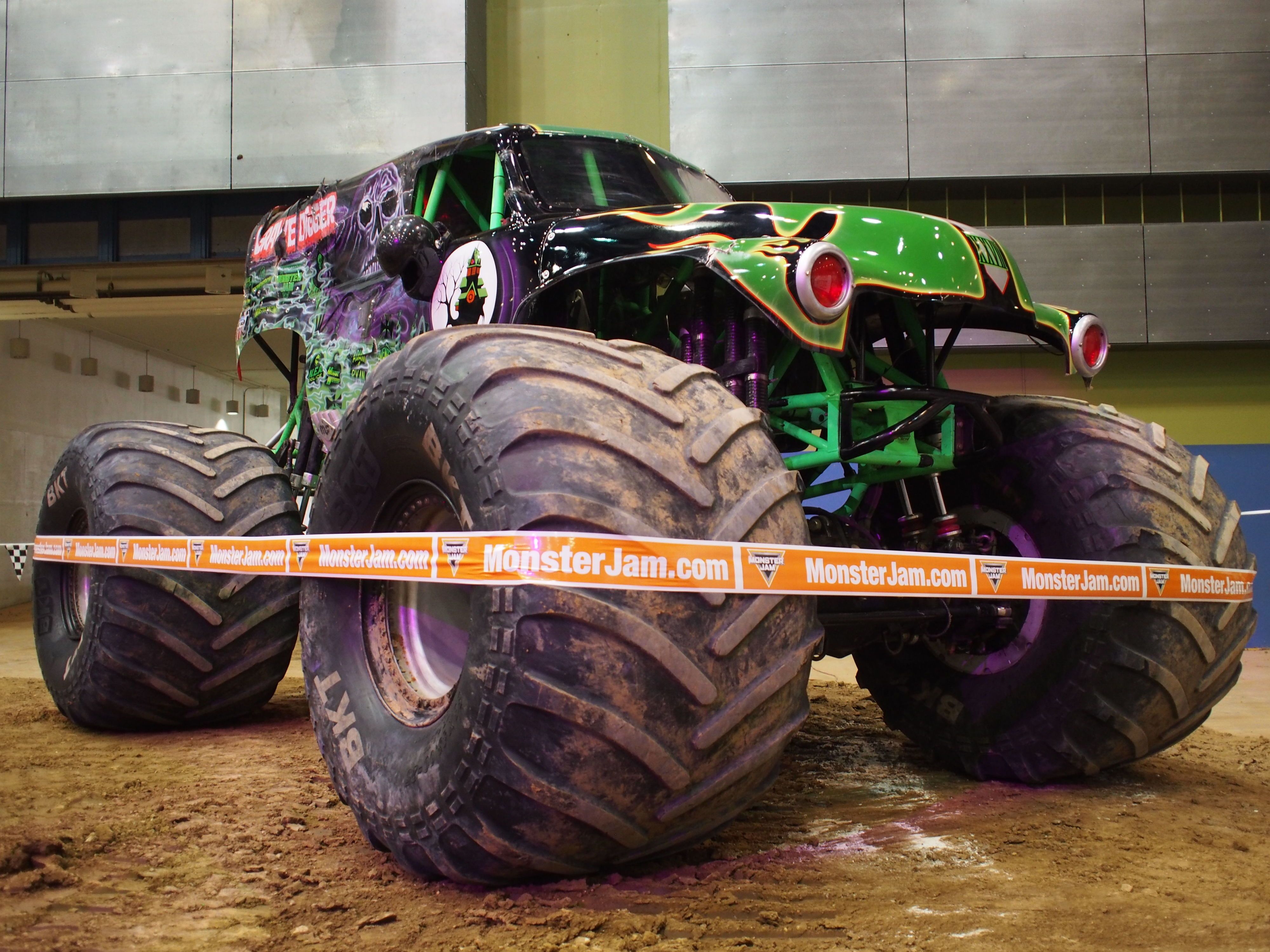 monster truck pedal car