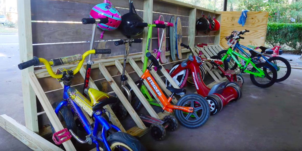 bike rack for yard