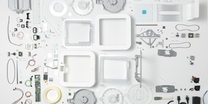 Electronics, Electronic component, Circle, Silver, Electronic engineering, Circuit prototyping, 