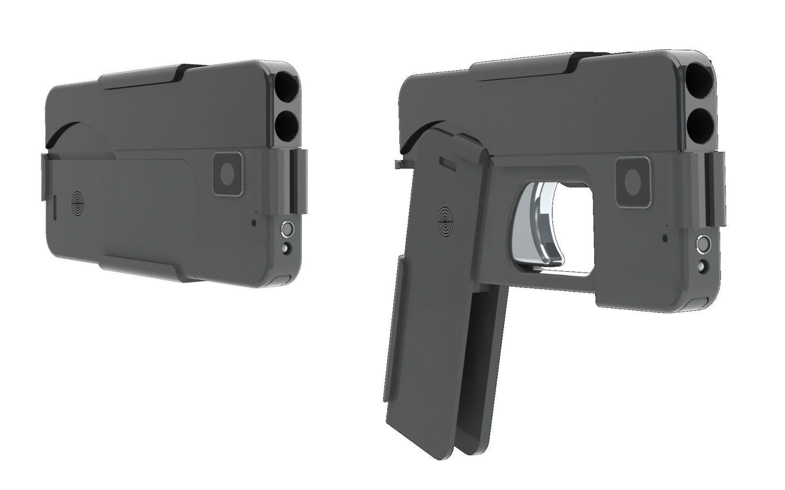 This Smartphone Gun Is One Hell of a Concealed Weapon