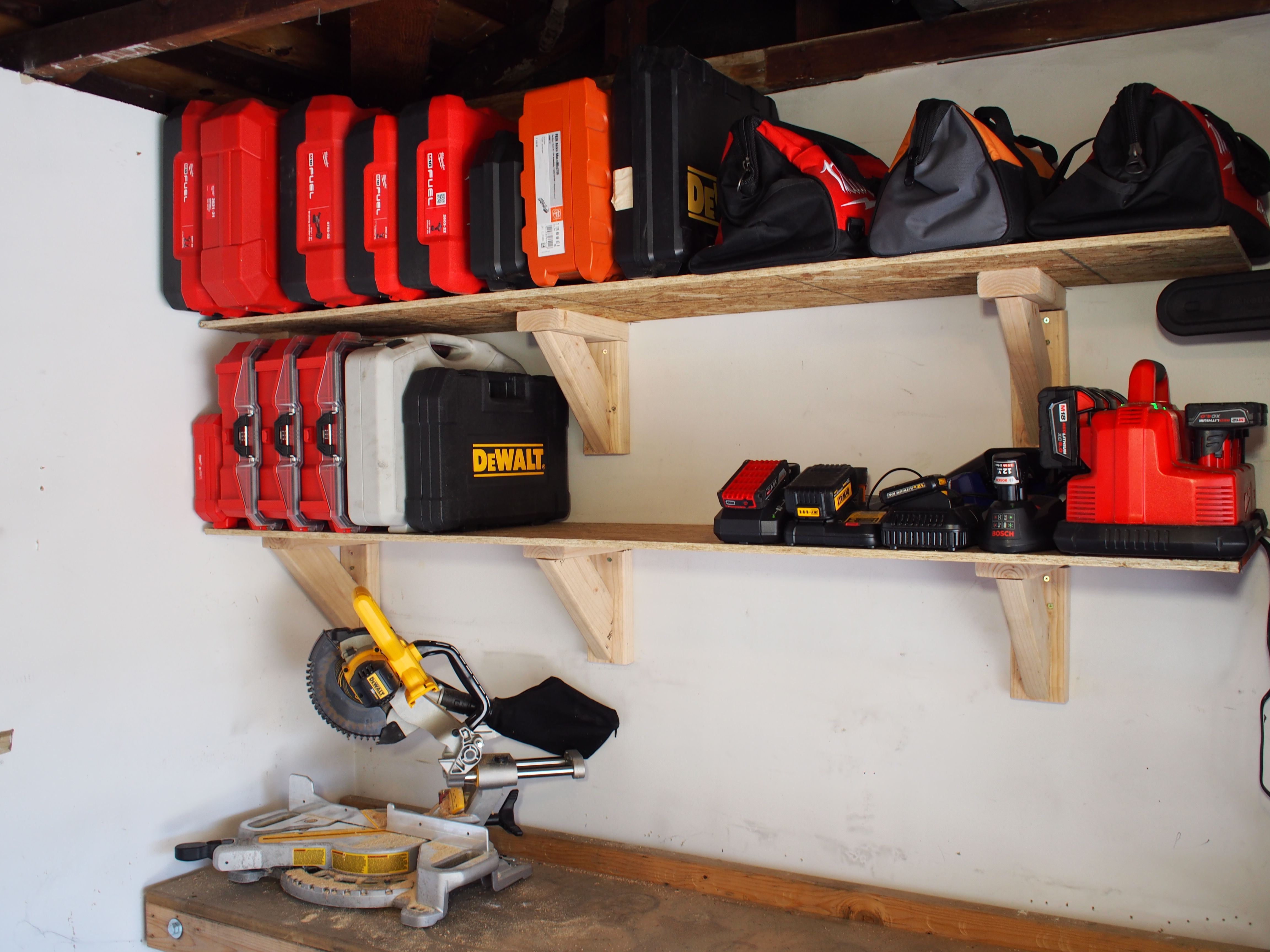 How To Build Garage Storage Shelves On The Cheap