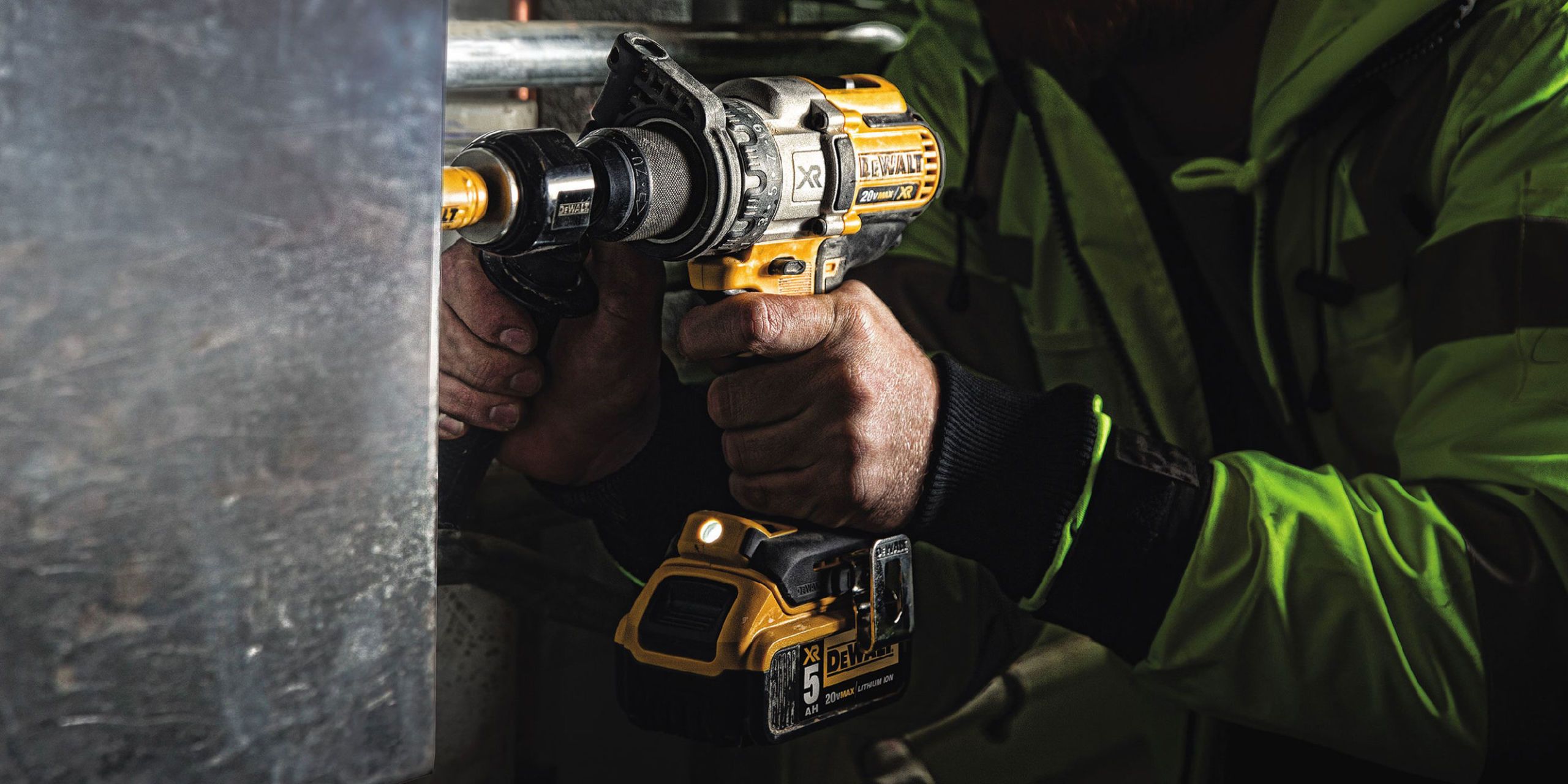 Dewalt hammer action deals drill