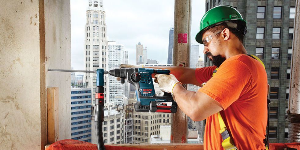 Bosch Delivers a Hulking 36V Cordless Rotary Hammer