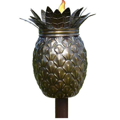 <p><strong><em>$40, </em></strong><strong><em><a href="http://www.buytikitorches.com/pineapple-tiki-torch.html?gclid=CjwKEAjwuPi3BRClk8TyyMLloxgSJAAC0XsjlY0KXfBKP9RRmBuAKtiuqIcWfs_p81oGX2ZJxCYKThoCtjPw_wcB" target="_blank">buytikitorches.com</a></em><a href="http://www.buytikitorches.com/pineapple-tiki-torch.html?gclid=CjwKEAjwuPi3BRClk8TyyMLloxgSJAAC0XsjlY0KXfBKP9RRmBuAKtiuqIcWfs_p81oGX2ZJxCYKThoCtjPw_wcB" target="_blank"></a></strong><a href="http://www.buytikitorches.com/pineapple-tiki-torch.html?gclid=CjwKEAjwuPi3BRClk8TyyMLloxgSJAAC0XsjlY0KXfBKP9RRmBuAKtiuqIcWfs_p81oGX2ZJxCYKThoCtjPw_wcB" target="_blank"></a></p><p>Further the tropical feel by staking this pineapple-shaped tiki torch <a href="http://www.bestproducts.com/home/outdoor/g1176/outdoor-bistro-sets/" target="_blank">beside the bistro table</a>. The vessel holds 32 ounces of fuel, plenty for lighting up a late-night luau.</p>