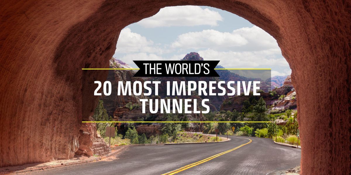 The World's 20 Most Impressive Tunnels