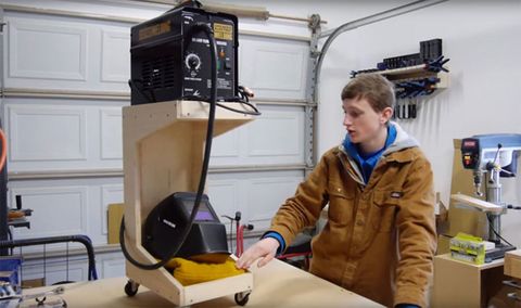 Go Mobile With a DIY Rolling Welding Cart