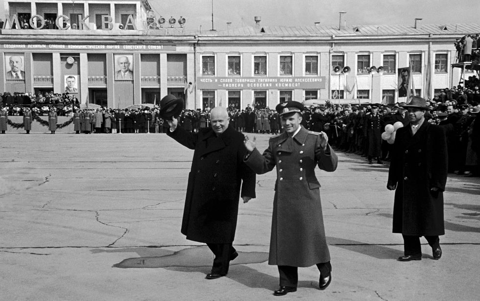 Yuri Gagarin homecoming
