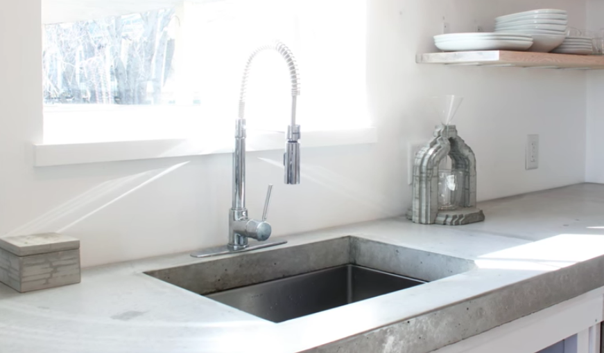 How To Build A Concrete Countertop, Best Finish For Concrete Countertops