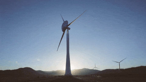Image result for modern windmill gif