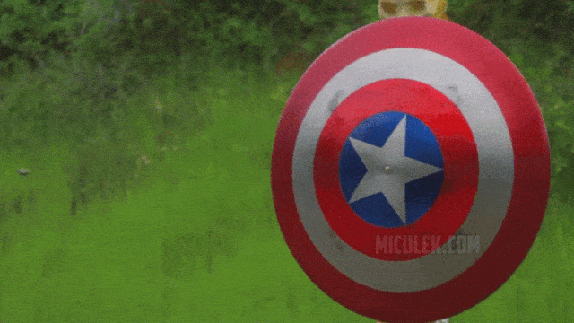 Captain America's shield by Ronak Jadhavrao on Dribbble