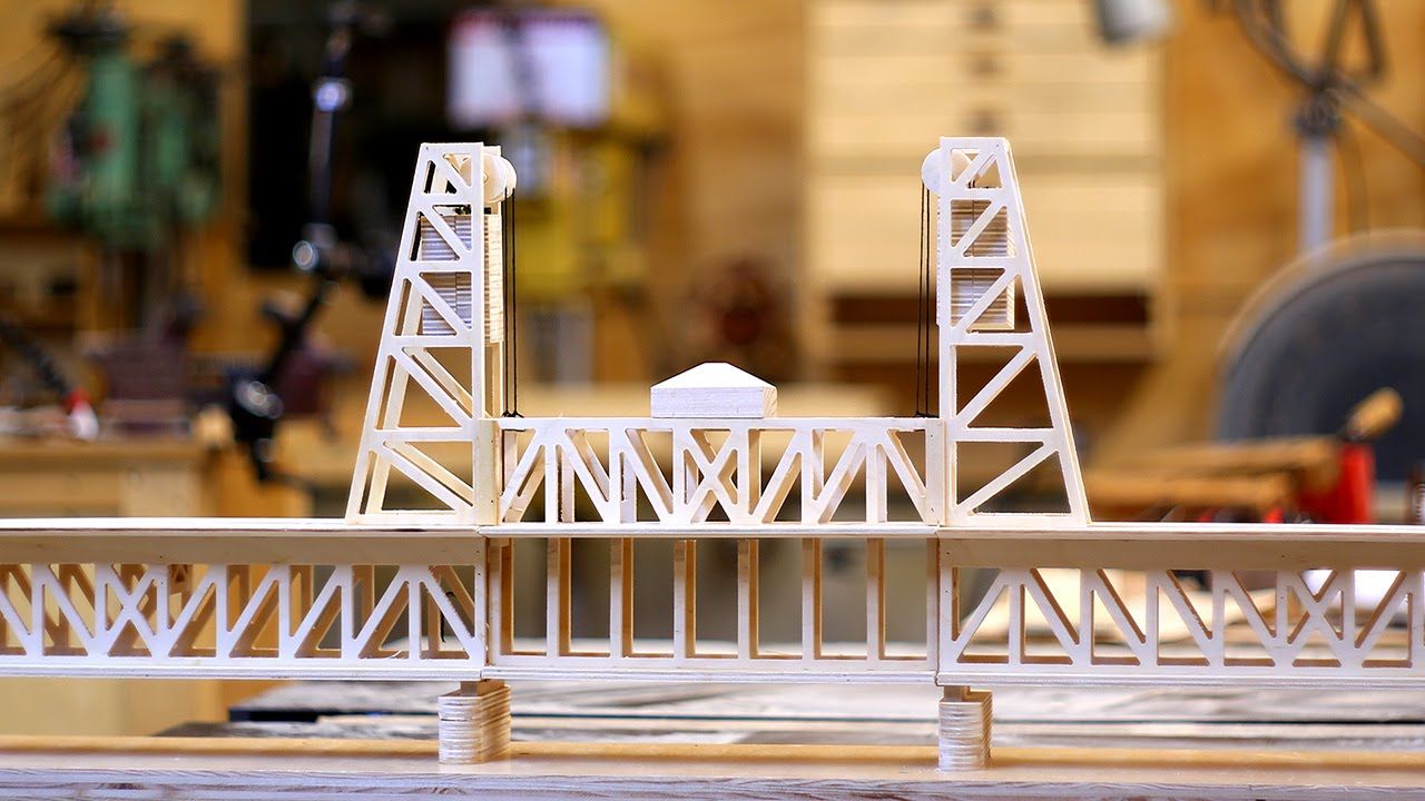 Third Grader Builds Awesome Moving Model Bridge