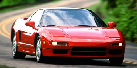 <p>Honda's <a href="http://www.roadandtrack.com/car-culture/a29356/nsx-cross-country-trip/" target="_blank">Acura NSX</a> ushered in the clean design that defined the 1990s in one fell swoop. Some think the NSX is too plain to be a true supercar, but they're wrong–it's elegant and restrained. Even 27 years after it debuted, it still looks good. It's look great in Lego bricks too.</p>