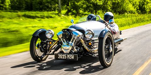 <p>The <a href="http://www.roadandtrack.com/car-culture/a26664/peter-egan-morgan-road-trip/" target="_blank">Morgan 3 Wheeler</a> is one of <em>R&T's </em>favorite British things on sale right now, and thanks to the work of an amateur builder, we already know it makes a <a href="http://www.roadandtrack.com/car-culture/a8722/dad-builds-near-perfect-morgan-3-wheeler-out-of-lego/" target="_blank">great Lego set</a>. How hard would it be for Lego to make this an official kit you could buy in the store?</p>