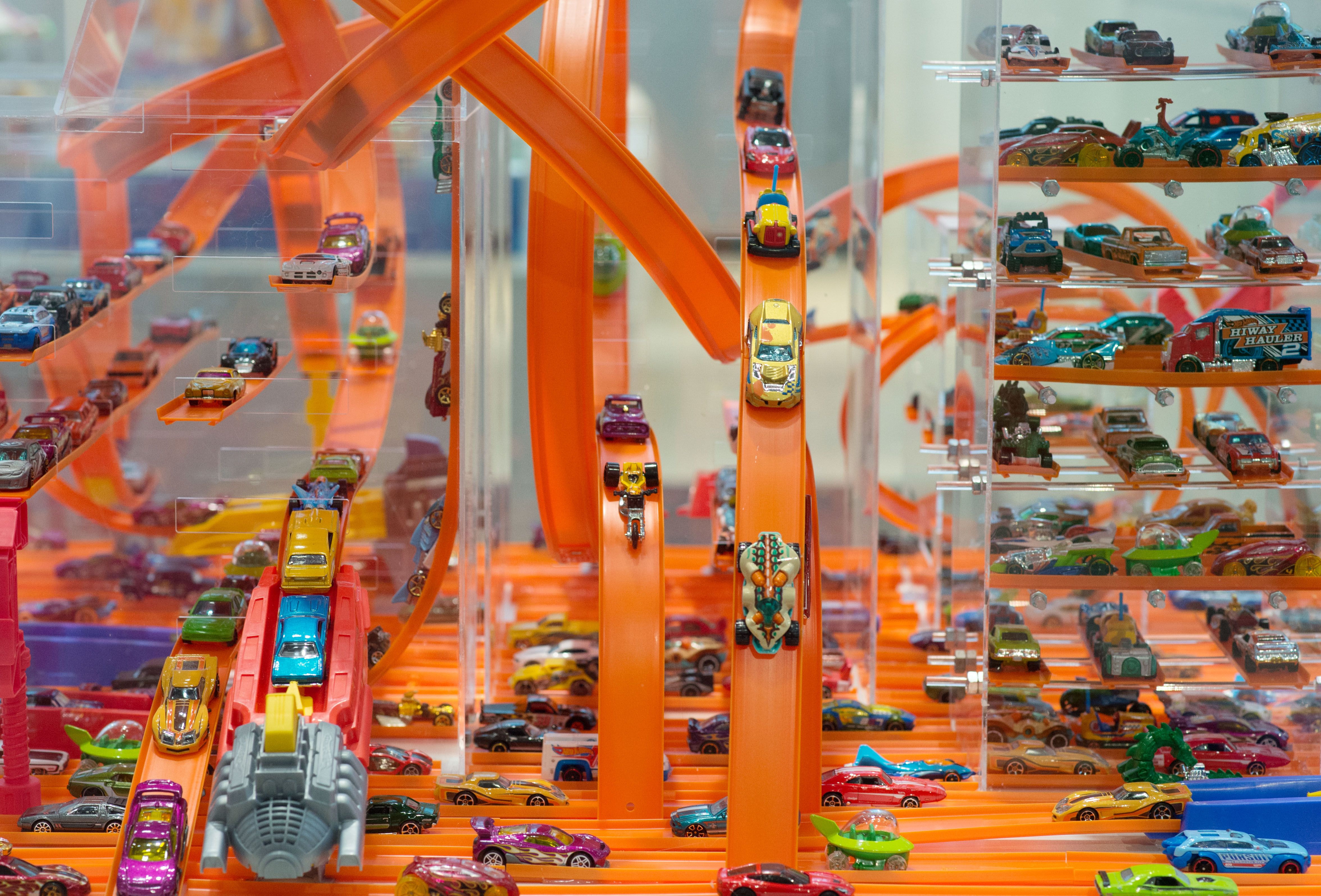 Lot de 19 Construction Toys Mini Die-Cast Cars Play Sets for Kids 