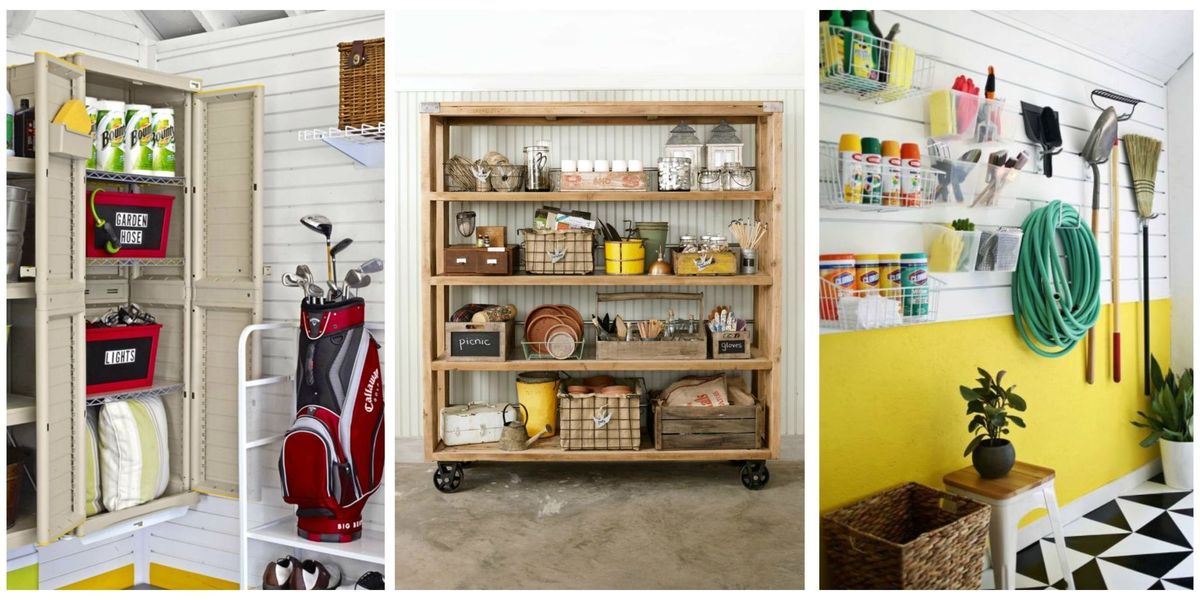 12 Organizing Tips and Ideas for Your Garage Shelves - Remodelando la Casa