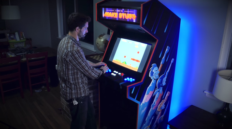 how to build an arcade cabinet for gaming and storage