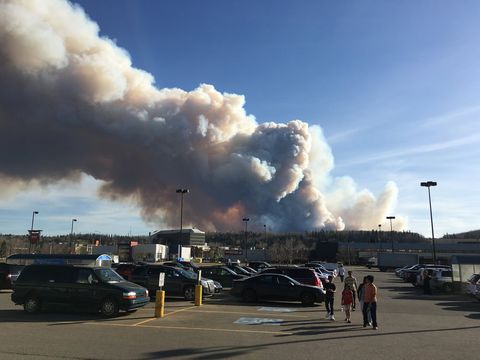 <p>Fort McMurray is currently in flux. The entire area around the oil town was <a href="http://mashable.com/2016/05/04/canada-fire-evacuation/#IvO5Qz3.Hkq9" target="_blank" data-saferedirecturl="https://www.google.com/url?hl=en&q=http://mashable.com/2016/05/04/canada-fire-evacuation/%23IvO5Qz3.Hkq9&source=gmail&ust=1466265808147000&usg=AFQjCNFrXBtMjrgrXbP8Uuo2ZRwvTCIYUQ">recently evacuated</a> as an enormous fire raged in what's been called the costliest disaster in Canadian history. El Nino was believed to have played a role, and there was a back and forth in the media regarding the (likely) role of climate change, especially in an area with lots of oil drilling. Police are currently investigating the cause, believing it may have been <a href="http://www.cbc.ca/news/canada/edmonton/fort-mcmurray-wildfire-cause-investigation-rcmp-1.3635241" target="_blank" data-saferedirecturl="https://www.google.com/url?hl=en&q=http://www.cbc.ca/news/canada/edmonton/fort-mcmurray-wildfire-cause-investigation-rcmp-1.3635241&source=gmail&ust=1466265808147000&usg=AFQjCNGezEsC09rD2aPi3Nq8DGXr8lH7ig">set by human activity</a>. Some settlements in the area <a href="http://globalnews.ca/news/2765744/fire-ban-lifted-in-fort-mcmurray-area/" target="_blank" data-saferedirecturl="https://www.google.com/url?hl=en&q=http://globalnews.ca/news/2765744/fire-ban-lifted-in-fort-mcmurray-area/&source=gmail&ust=1466265808147000&usg=AFQjCNH_TisKtJxdzOd7Wo3yddsFiTgwoQ">are being repopulated</a>, but the rebuilding process has only just begun.</p>