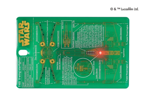 One of the Star Wars pass cards, only available in Japan.