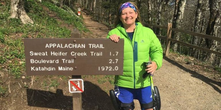 A Paralyzed Woman Is Hiking the Appalachian Trail Thanks to These Smart Leg Braces