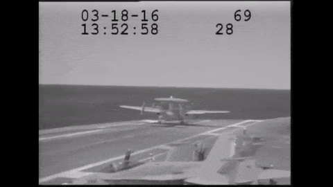 Watch A Military Plane Almost Crash Into The Ocean After An Aircraft ...