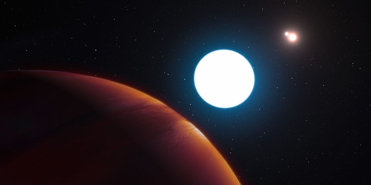 Planet With Three Suns Discovered