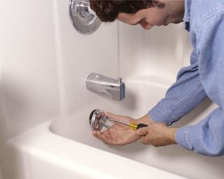 How To Unclog A Bathroom Drain, How To Unclog Bathtub With Push Stopper