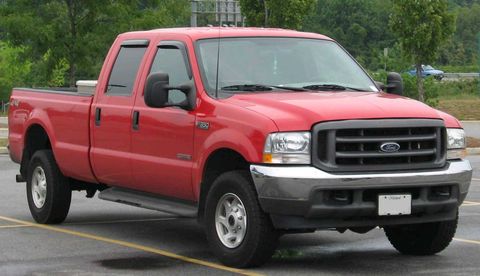<p>Until 1999, the light-duty "half-ton" trucks meant for recreational drivers were using the same body and chassis as the heavier-duty 3/4- and 1-ton trucks used by contractors and commercial workers. Ford was the first to recognize that the needs of these two buyers were different enough to require two completely different trucks. So in 1999, Ford developed specialized heavy-use trucks under the Super Duty banner with their own chassis and bodywork, and these trucks were larger in every dimension. The Super duty's frame was robust and used a durable solid axle, leaf-spring suspension for the front suspension of 4WD models. These trucks had unique bodywork that looked tough, and they offered significantly improved hauling capability over older trucks by improving the line's GCWR by several tons. The Ford Super Duty is now the best-selling heavy duty pickup.</p>