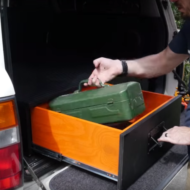 How to Build a DIY Tool Cabinet for Your SUV | Truck Box | Tool Storage