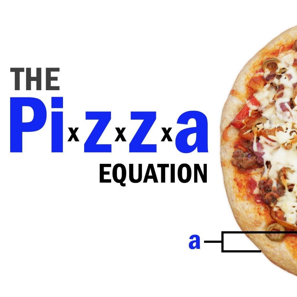 De gasten zingen Relatief Math Explains Why You Should Always Order the Larger Pizza