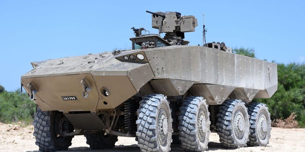 Israeli Army Chooses Wheels Over Tracks for Its New APC