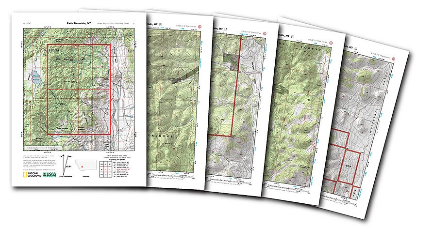 Usgs 7 5 Minute Quadrangle Map The New Easy Way To Print Topographic Maps For Free