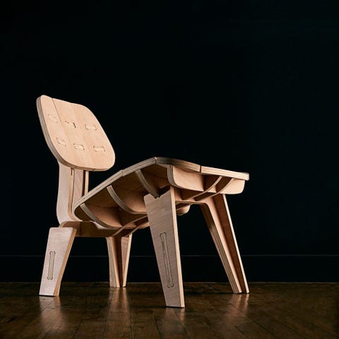 Build Your Own Beautiful Flat Pack Chair