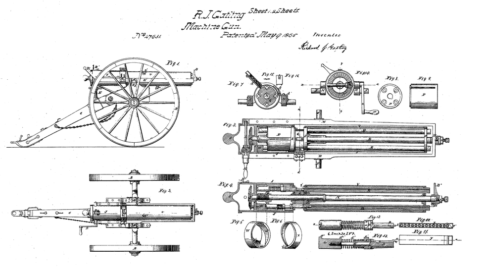 Gatling gun