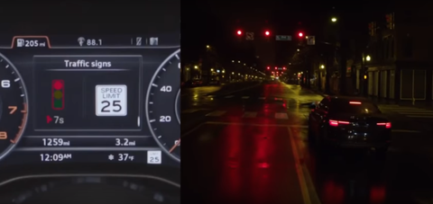 Audi traffic light system