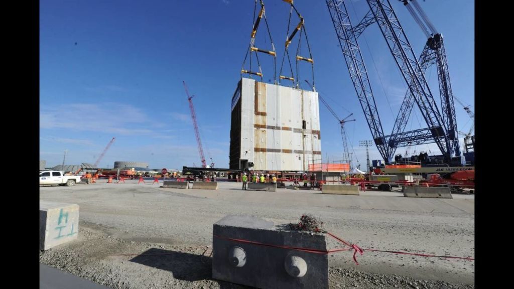 CA20 Module Installation at Vogtle Nuclear Power Plant