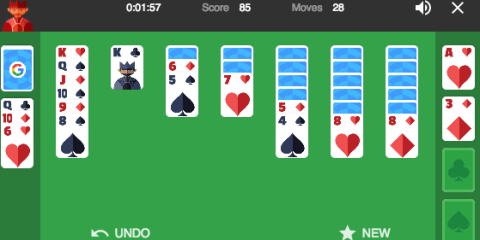 Bored? Googling Solitaire Lets You Play