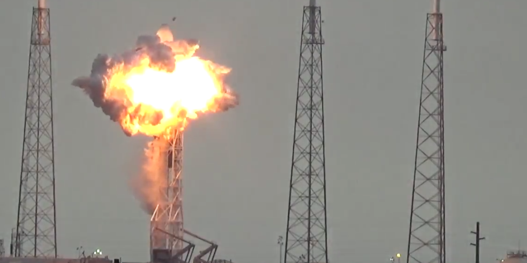 A Rocket Just Exploded on SpaceX's Launch Pad