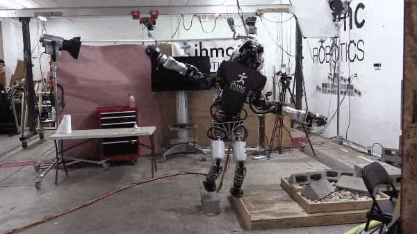 Atlas Robot Regaining Balance