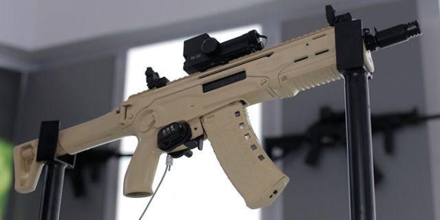 Kalashnikov Made A New Mini Rifle And A Robot Tank Kalashnikov Made A New Mini Rifle And A Robot Tank