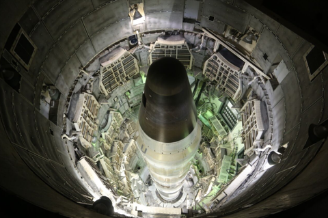 The last Titan II Missile, used as a set in Command and Control