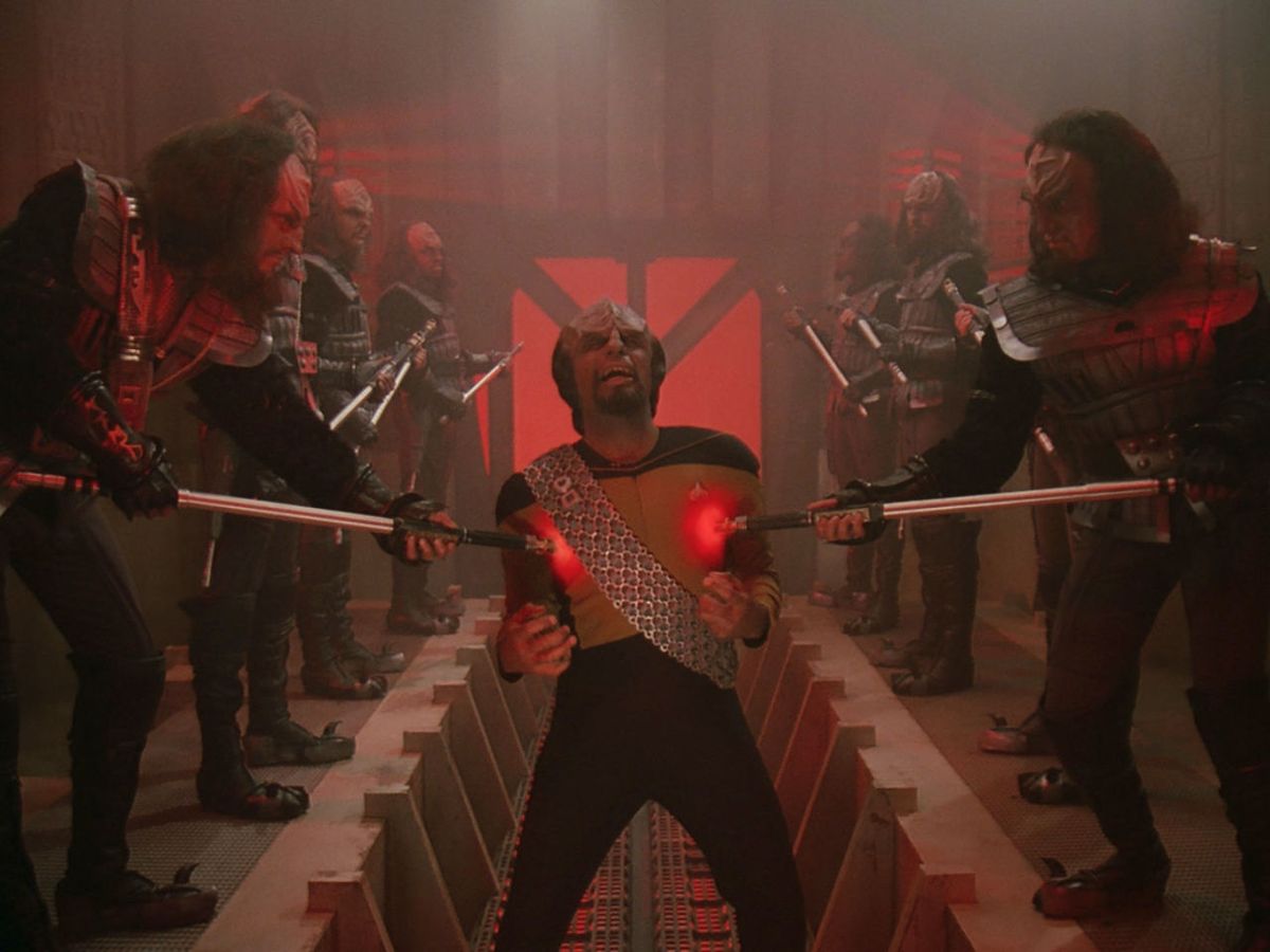 Worf and Klingons